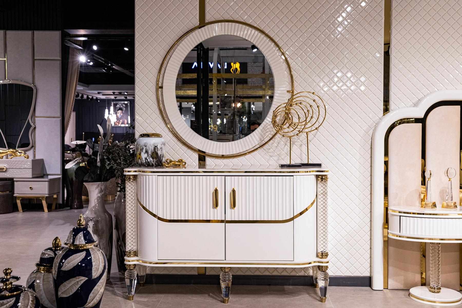 Kommode Spiegel Holz Möbel Anrichte Kommode Schrank Luxus Möbel Holz Neu