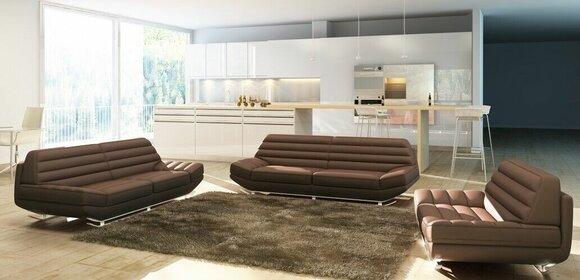 Sofagarnitur 3+2+1 mit USB Polster Sitzgarnitur Sofa Garnitur Designer KalbachB