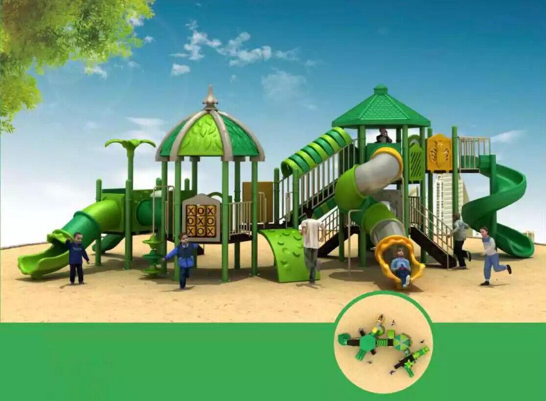 Spielplatz Dschungel Typ Kinder Kinderhaus Spielturm mit Rutsche Neu