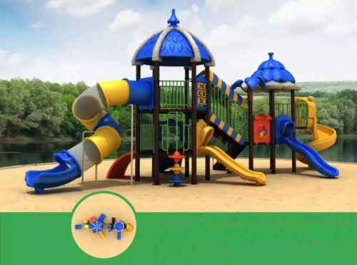 Kinderhaus Turm Spielhaus Spielplatz Spielturm mit Rutsche Outdoor