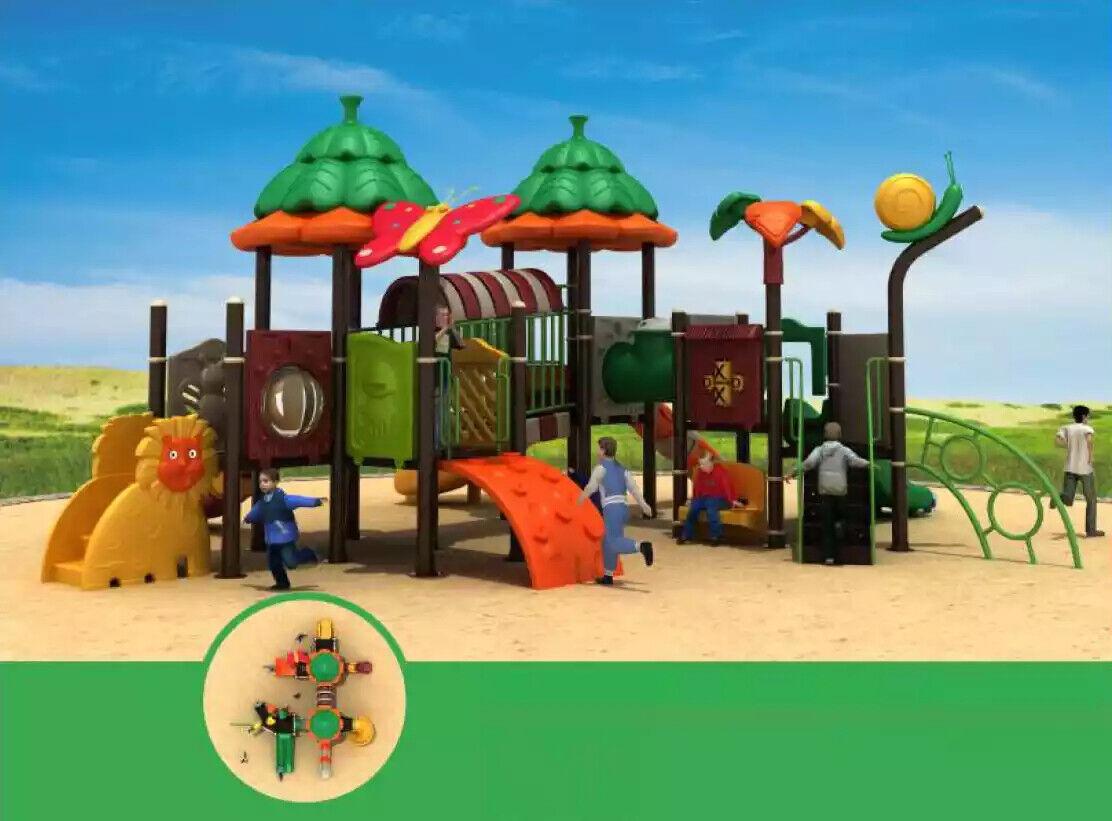 Spielplatz Outdoor Dschungel Typ Kunststoffeturm Spielbereich für Kinder