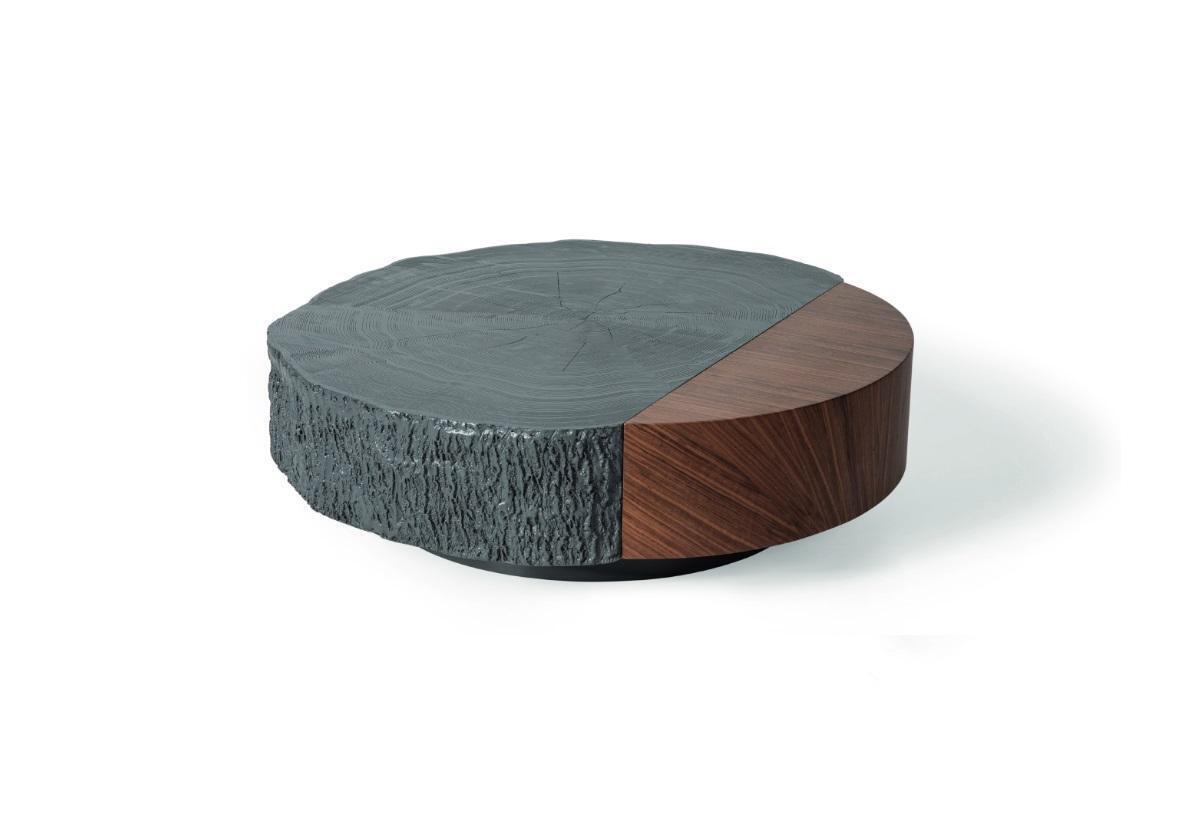 Luxus Couchtisch modern möbel für Wohnzimmer Design Rund form Holz