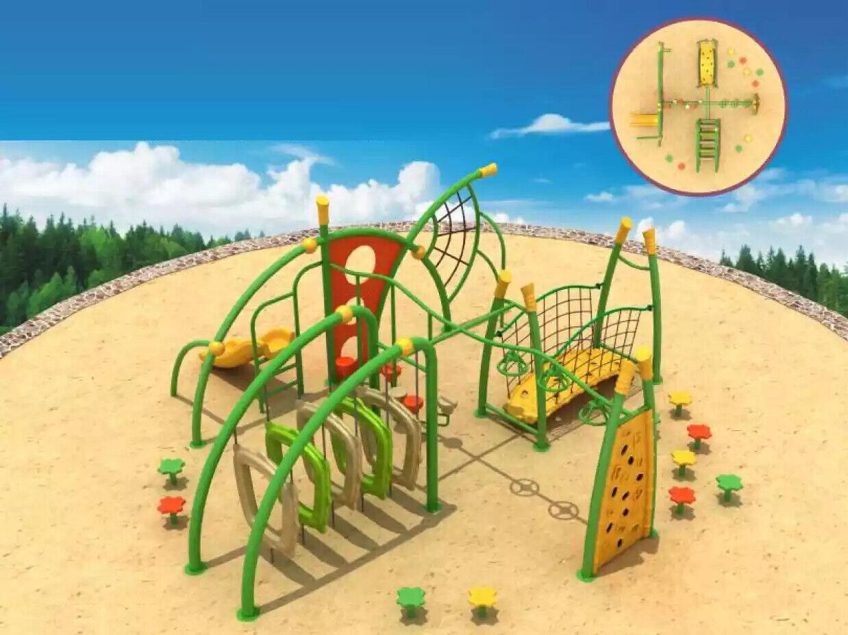Unterhaltungsbereich für Kinder Sport Outdoor Kletterwand Spielplätze