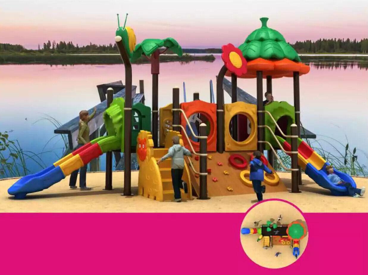 Spielturm Rutsche Turm Spielhaus Spielplatz Outdoor Kletterturm Neu