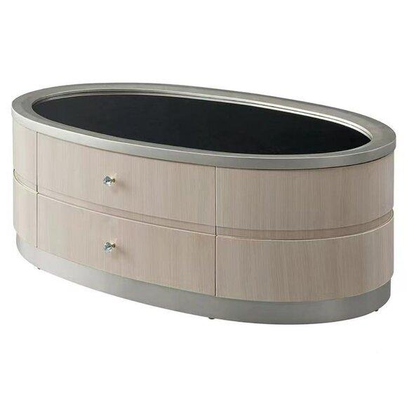Kaffee Tisch Beistell Tische Wohnzimmer Holz Couchtisch Design Weiß