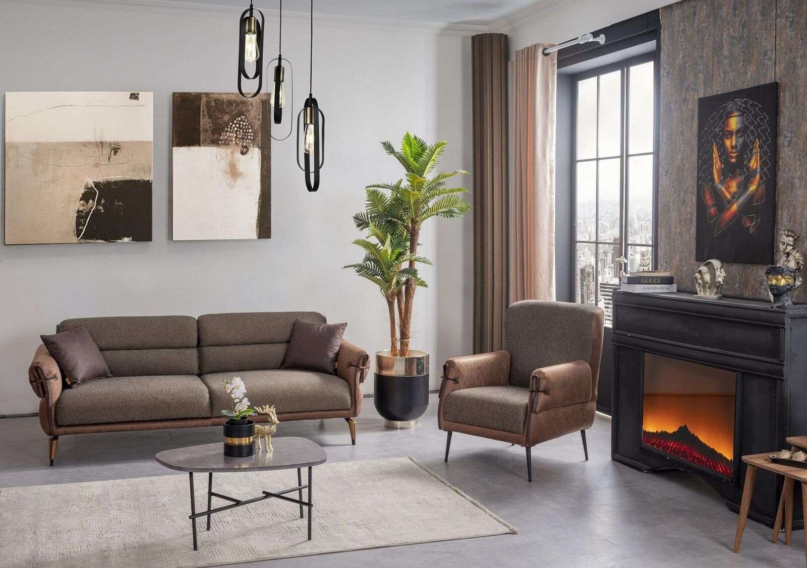 Sofa Zweisitzer Polstermöbel Wohnzimmer Textil Möbel Polstermöbel Einrichtung