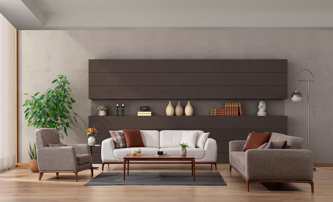 Sofagarnitur Sofa Luxus 2x Sofas 3 Sitzer 1 Sitzer Modern 3tlg Set Modern