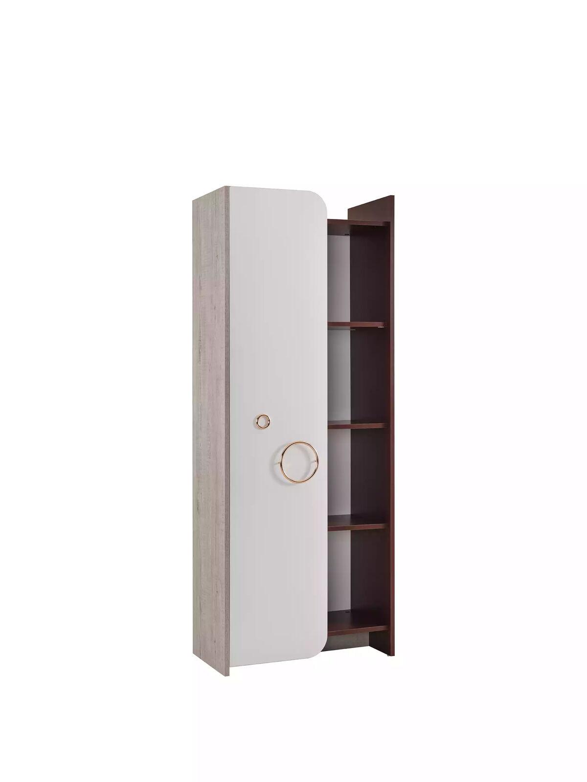 Schrank Bücherregal Kinderregal Bücherschrank Kindermöbel Rosa Holz