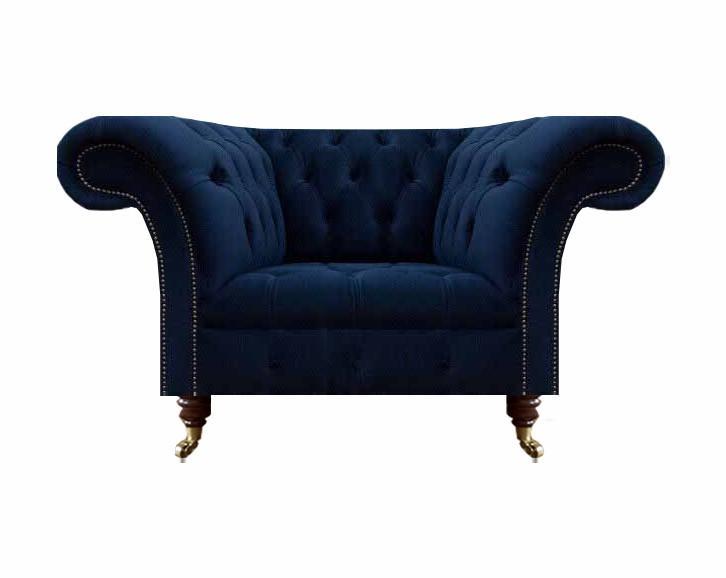 Luxus Design Sessel Wohnzimmer Einrichtung Chesterfield Polstermöbel