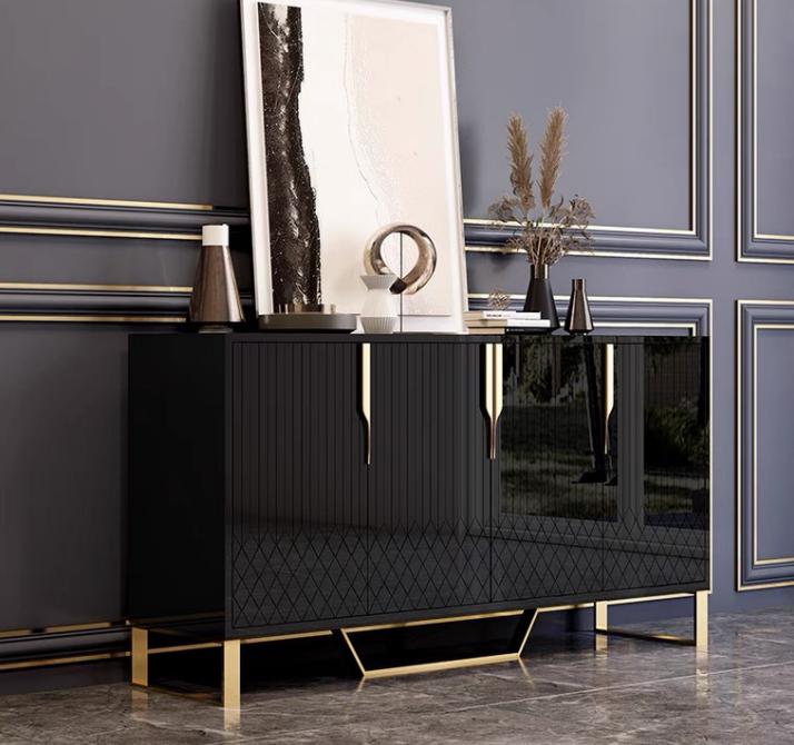 Sideboard Holz Wohnzimmer Anrichte Möbel Kommode Schrank Modern Neu