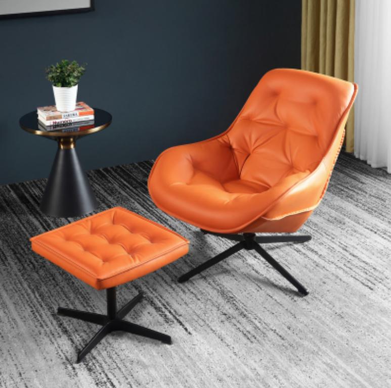 Moderne Design Polster Sessel Set Chesterfield Sitz Garnitur + Hocker