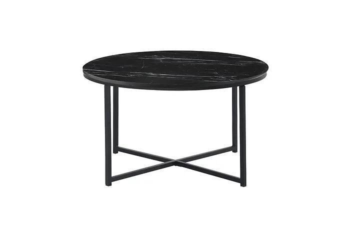 Couchtisch schwarz Wohnzimmer hochwertige moderne minimalistische Möbel neu Holz
