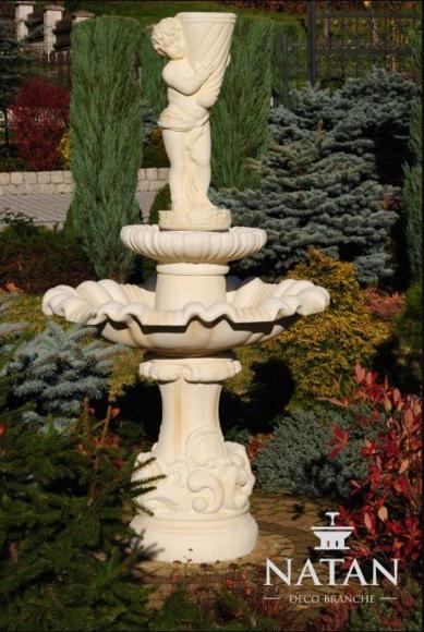 Springbrunnen Garten Teich Brunnen Steinbrunnen Gartenbrunnen Stein