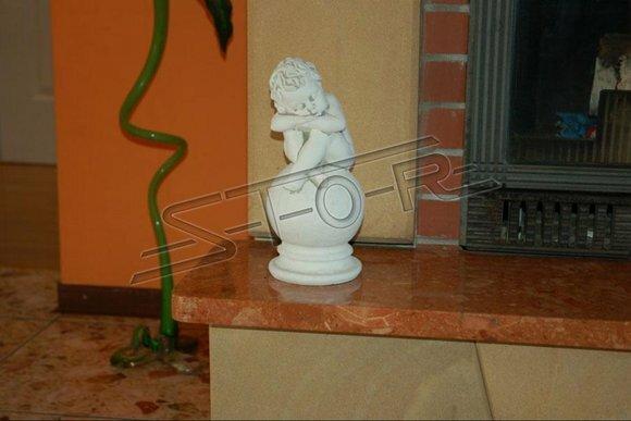 Grabschmuck Grab Stein Dekoration Engel Figur Skulptur Gott Heilig 24cm