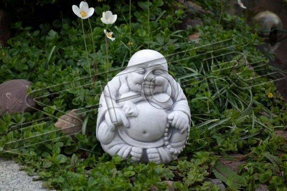 Buddha Statue Statuen Skulpturen Figur Dekoration Garten Terrasse Stein