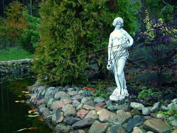 Fontainen Teich Figur Eva Statue Figuren Skulpturen Statuen Skulptur