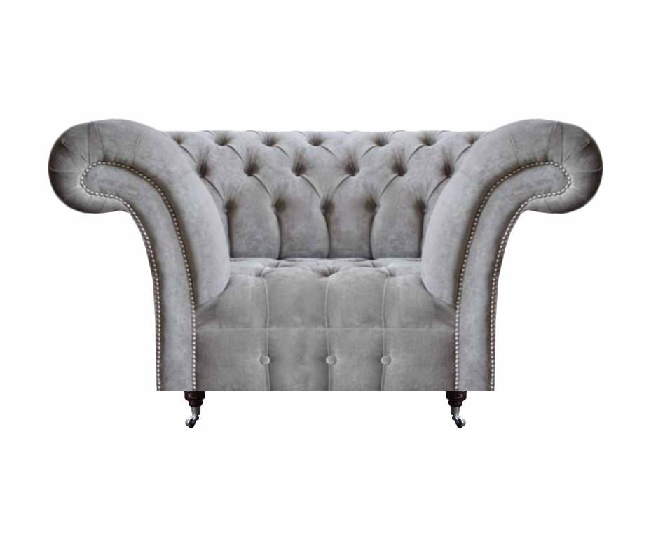 Chesterfield Modern Sessel Wohnzimmer Polstermöbel Polsteritz Neu Einrichtung