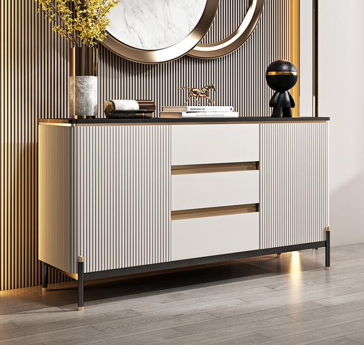 Kommode Weiß Sideboard Holz Schrank Möbel Einrichtung Anrichte Luxus