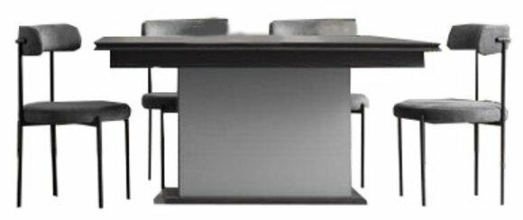 Esszimmerstuhl Set 5tlg. Esszimmer Set Esstisch 4 Stühle Luxuriös neu