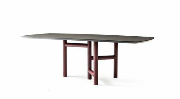 Ausziehbarer Küchentisch Esszimmertisch Design Luxus Holz Grau Tisch