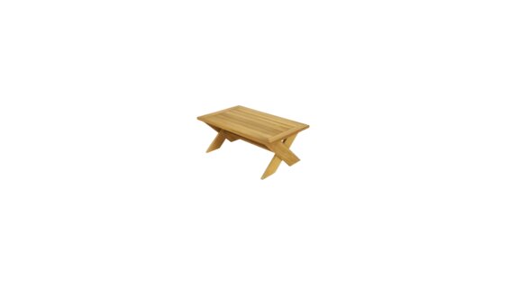 Hellbeiger Terrassentisch Designer Couchtisch Garten Einrichtungs Möbel