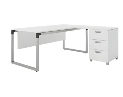 Weißer Schreibtisch Büro Möbel Schreibtische Tisch Tische Eckschreibtisch