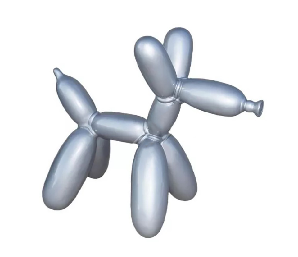 Hund Balon Figur Statue Skulptur Figuren Modern Skulpturen Dekoration Statue Sofort