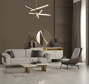 Sofa Polstergarnitur Couch Set Kombination Sitzgruppe Polster Sofagarnitur