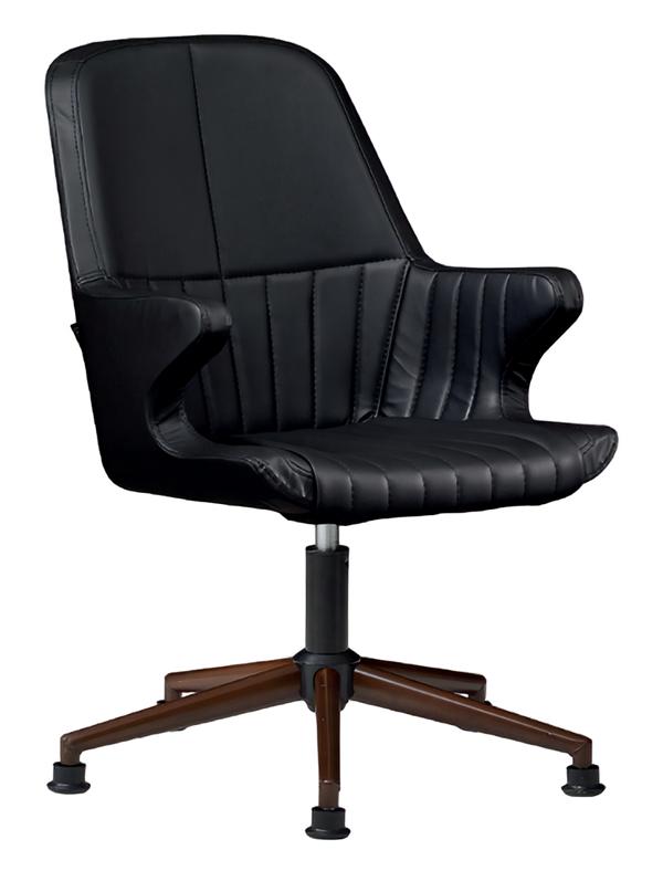 Sessel Büro Arbeitszimmer Leder Polster Drehbar Computer Stühle Konferenz