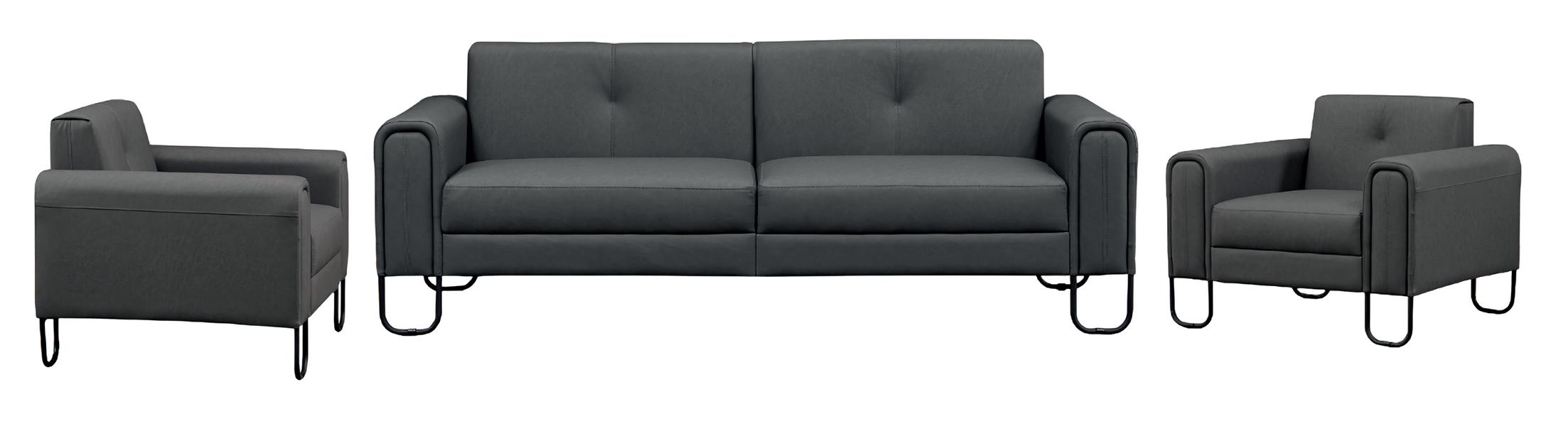 Wohnzimmer Sofagarnitur 3+1+1 Sitzer Set Sofa Polster Sessel Couch Luxus Modern