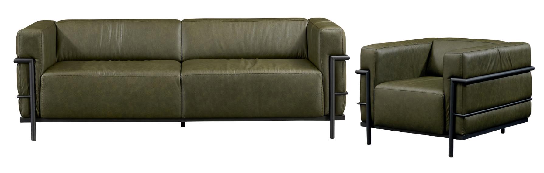 Sofa Set 3+1 Sitzer Sessel Wohnzimmer Sofagarnitur Polstermöbel Luxus Sofas Neu