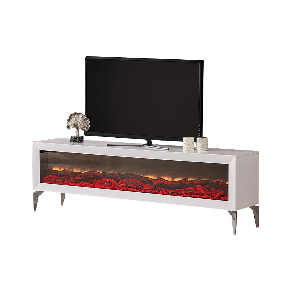 Kamin Elektrokamin Media rtv lowboard tv ständer Fernseher 154x41 Sideboard