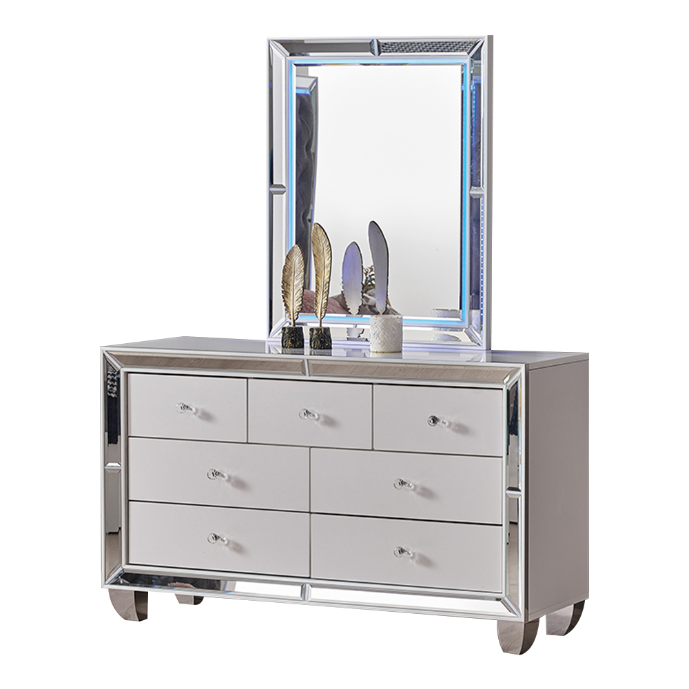 Moderner Weißer Schminktisch Designer Frisiertisch Schlafzimmer Möbel