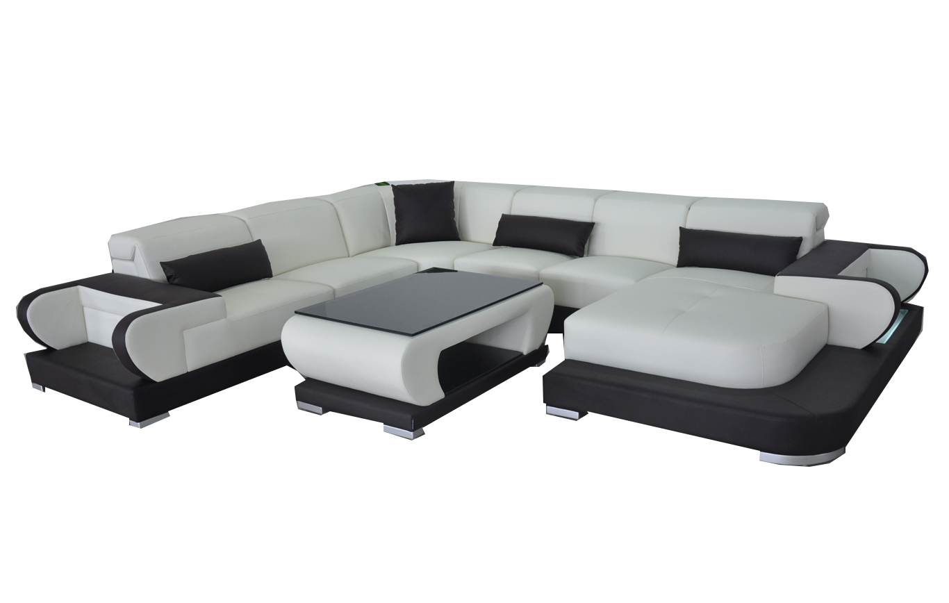 Moderne Wohnzimmer Couch Weich gepolsterte Eckgarnutitur Maßfertigung Ecksofa