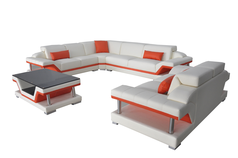 Ecksofa Sofa Eckgarnitur Couchtisch Komplett Set Sitz Polster Eckcouch Couch USB