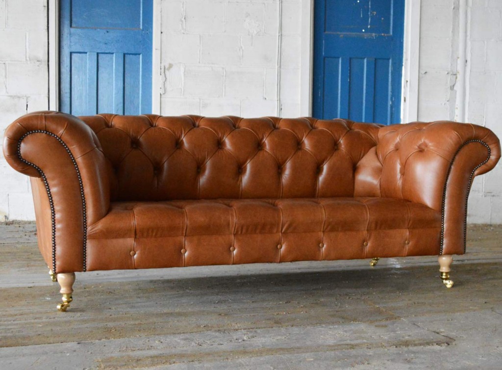 Design Sofa Chesterfield Luxus Klass Couch Polster Garnitur Leder Textil Neu 104