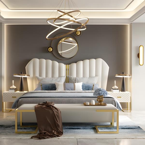 Bett Doppelbett Betten 180 x 200 Möbel Einrichtung Schlafzimmer Design Neu