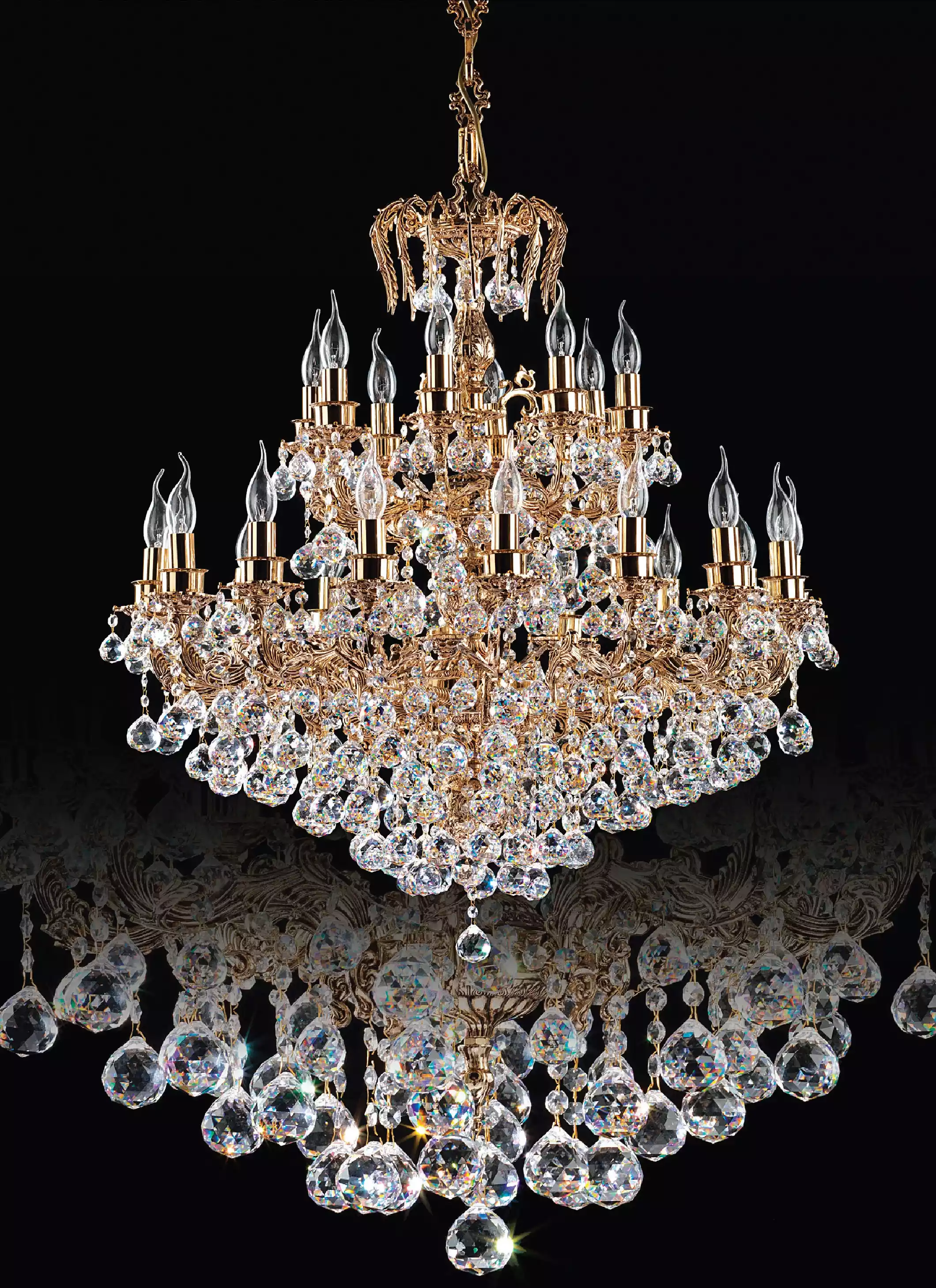 Kronleuchter Kristall klassische Deckenleuchte Pendelleuchte Lüster Lampe
