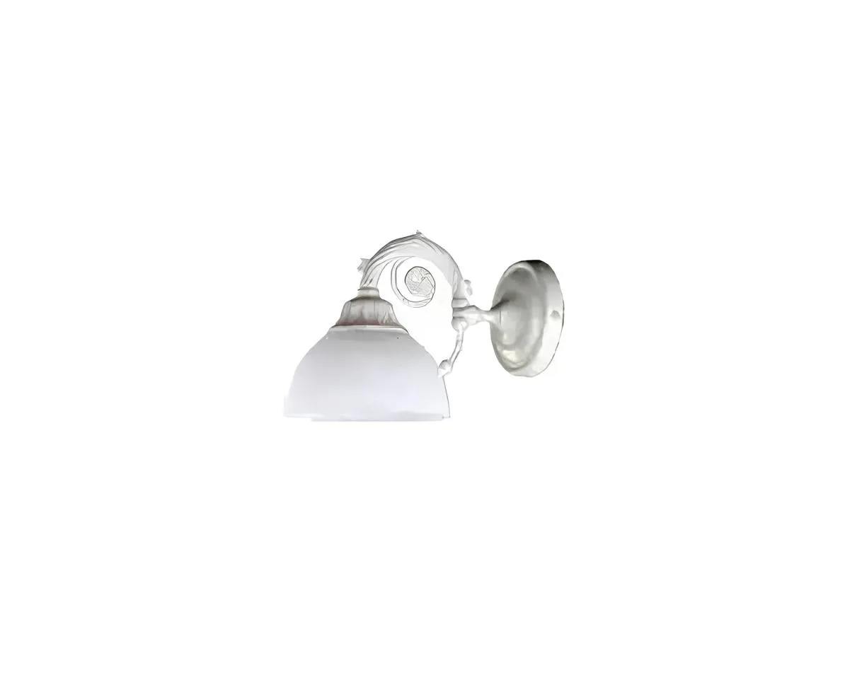 Wandleuchte Wandlampe Wandleuchten Art Lüster Wand Lampen Weiß Glas