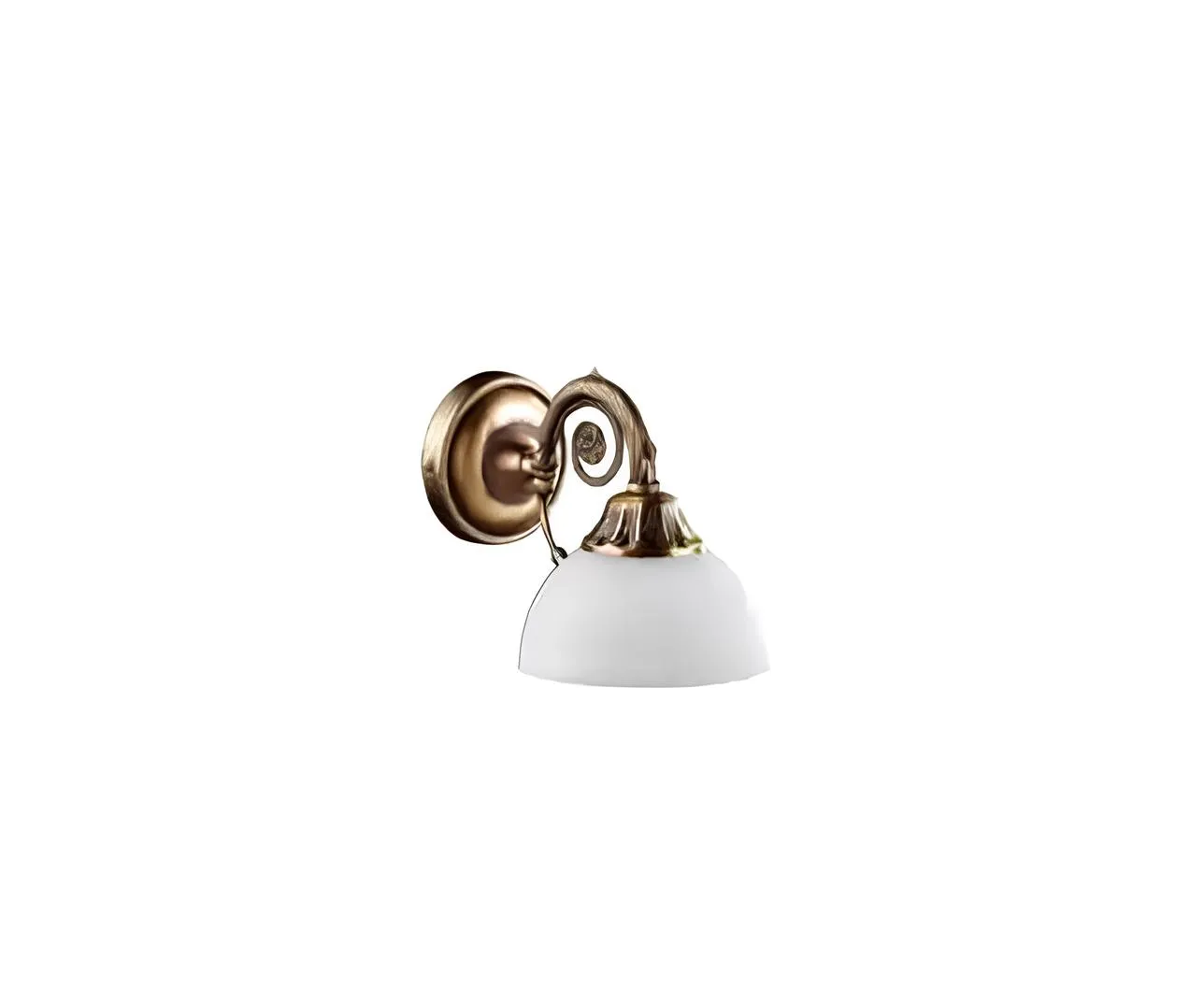 Wandlampe Wandleuchten Art Wandleuchte Lüster Wand Lampen Gold Glas