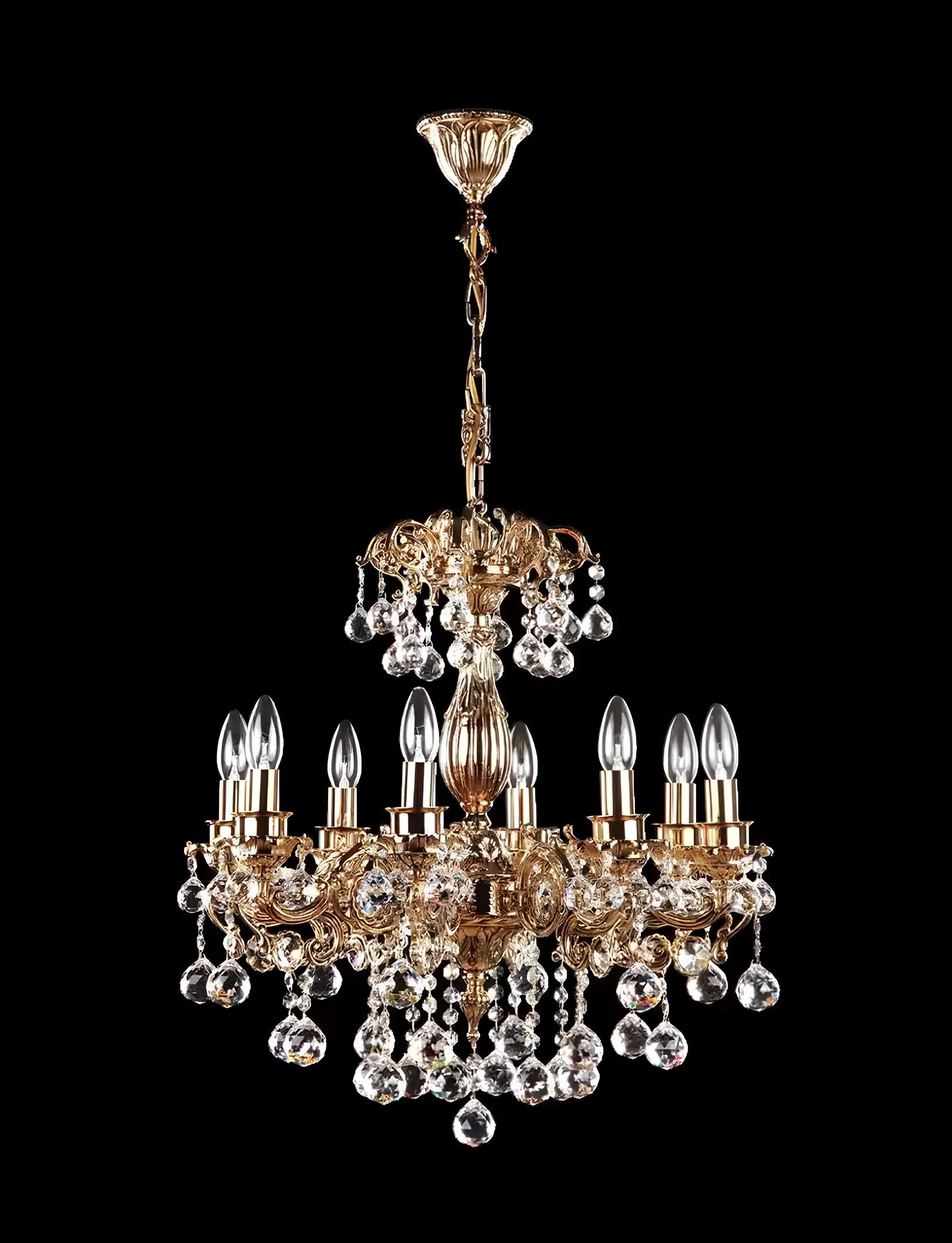 Kronleuchter Lampe Leuchte Lampen Luster Leuchten Deckenlampe 65x100