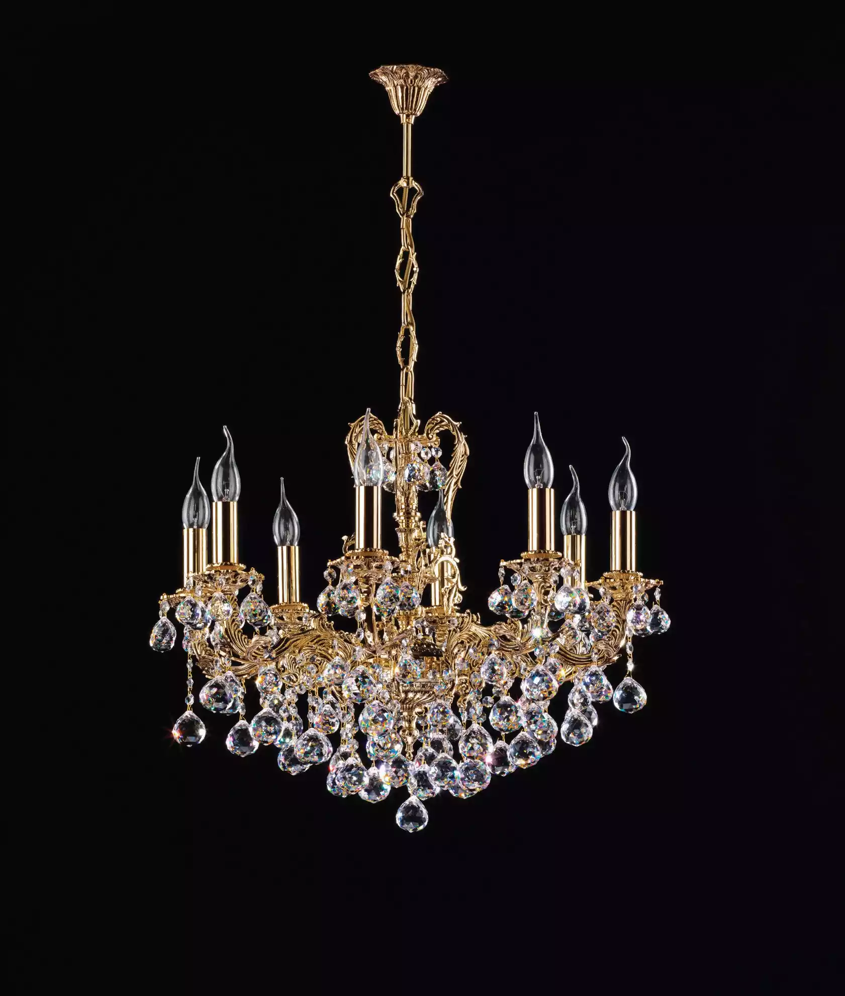 Kronleuchter Klassischer Leuchte Beleuchtung Lampe Wohnzimmer Lampen