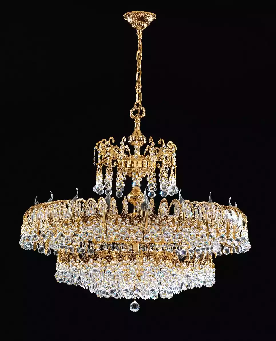 Kronleuchter Lampe Leuchte Wohnzimmer Deckenleuchte Luxus Luster Lampen