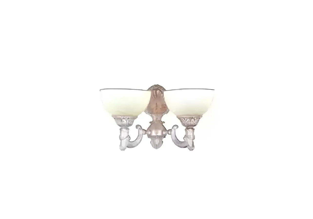 Wandleuchte Wandlampe Wandleuchten Art Lüster Wand Lampen Weiß Glas