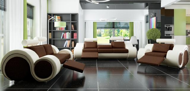 Designer Sofagarnitur 3+2+1 Polster Couch Sofa Garnituren Neu Sofort lieferbar