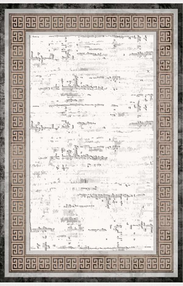 Design Orientte Teppiche Abstrakt Teppich Wohnzimmer Braun 160x230cm