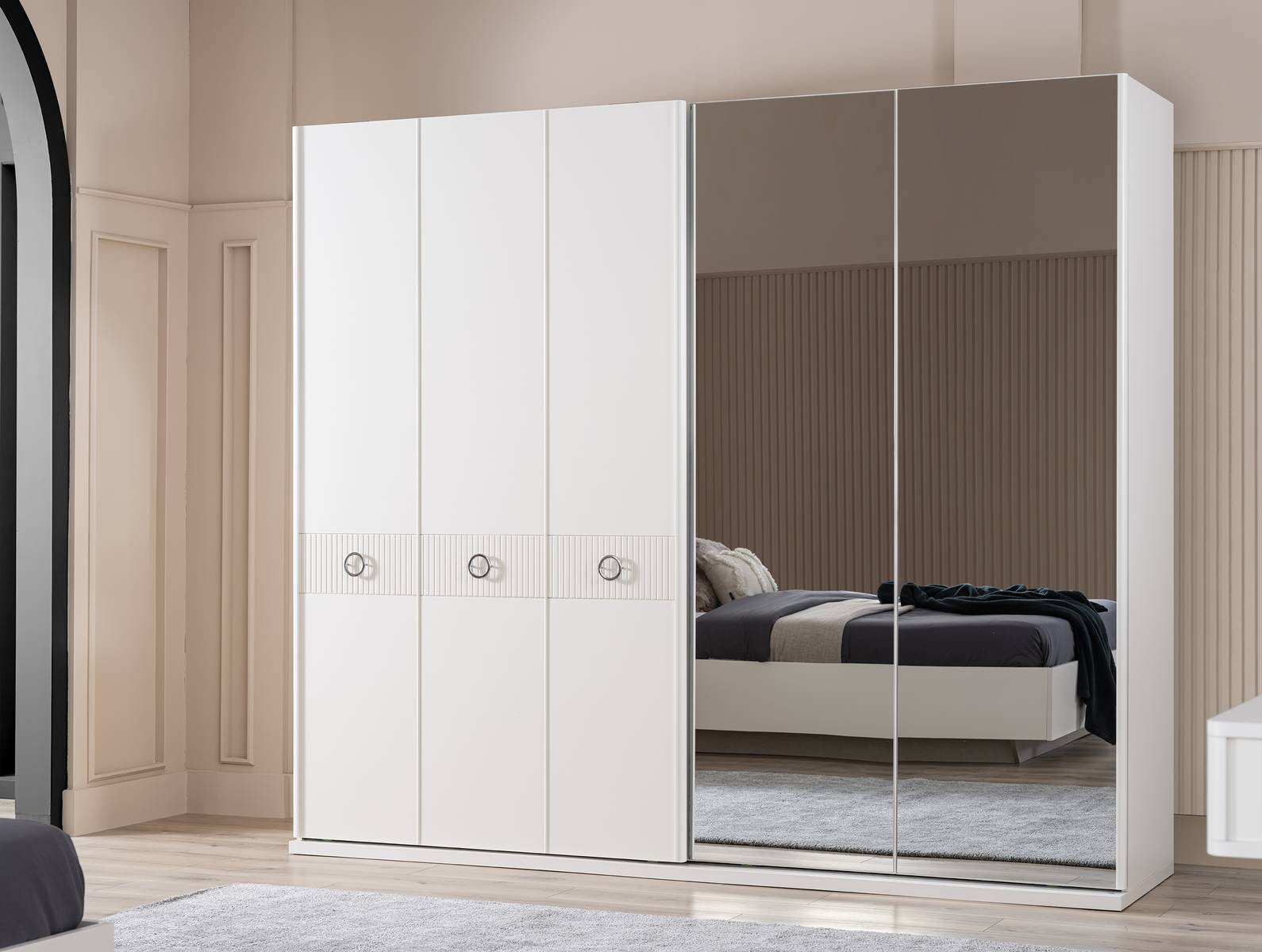 Kleiderschränke Modern Kleiderschrank Schränke Weiß Holz Schlafzimmer