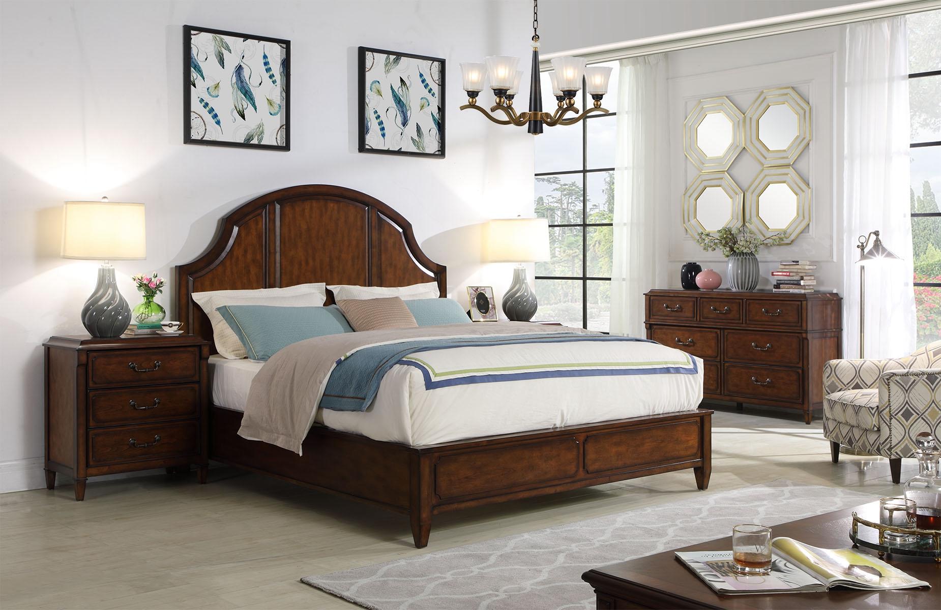 Bett 2x Nachttisch 4tlg Schlafzimmer Set Design Modern Luxus Klassische Möbel