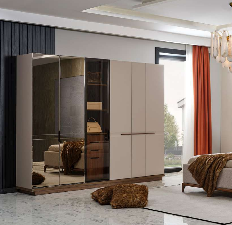 Kleiderschrank Schrank Möbel Schränke Schlafzimmer Garderobenschrank Holz