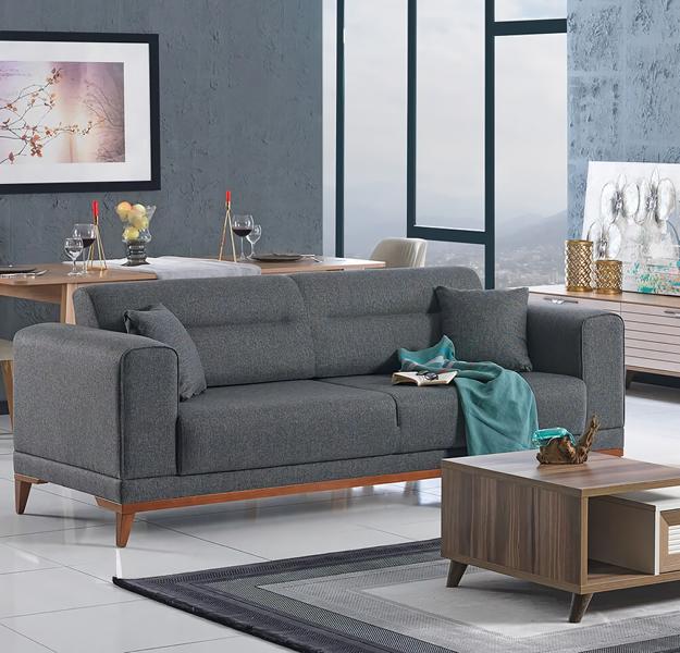 Sofa Dreisitzer Couch Sitzmöbel Polster Möbel Polstermöbel Polstercouch